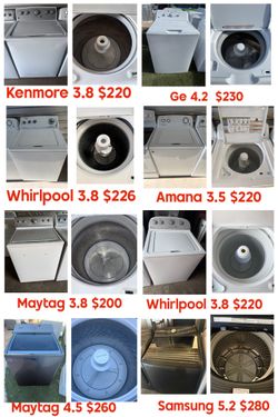 Washer different styles, sizes and prices / come to see the best option