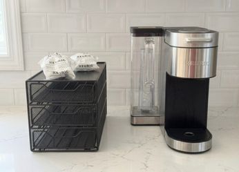 Ultimate Keurig K-Supreme Plus Stainless Bundle - Machine, Stand, Filters & 146+ PODS!