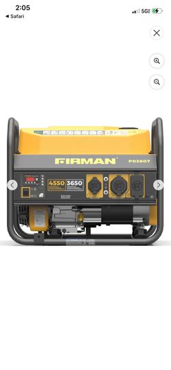 Firman Generator 3650