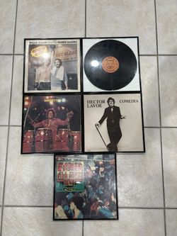 Salsa Vinyl Records Frame