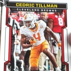 Cedric Tillman Rookie Card