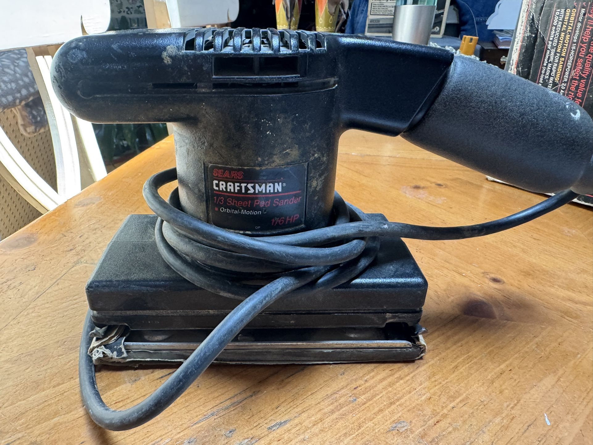 Craftsman 1/3 Sheet Pad Sander