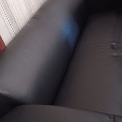 Black couch - Storage unit sale!