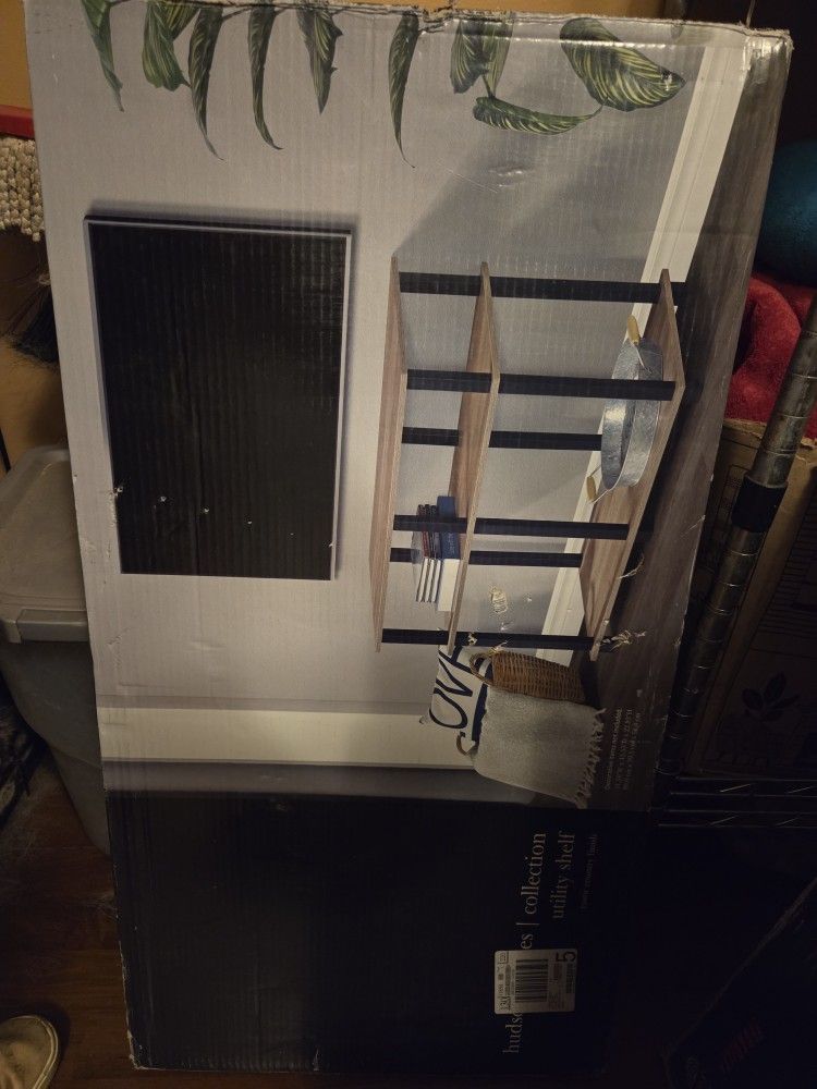 Bookcases Utility Stand And 3 Cube Organizer