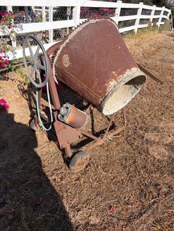 Heavy metal Cement Mixer