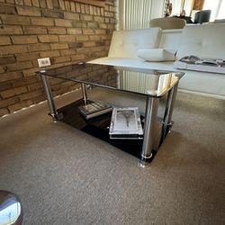 Black Glass Coffee Table