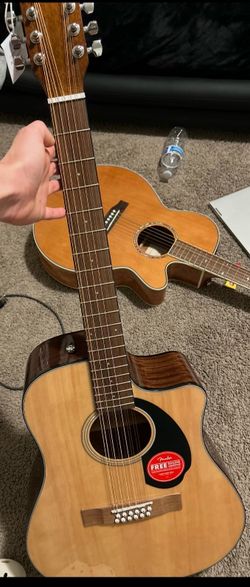 Fender CD-60SCE 12 string guitar ( pretty much brand new)