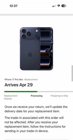 Iphone 17 Pro Max 256 Blue and Mag safe case