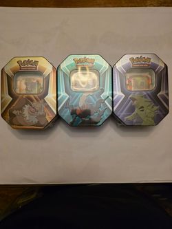 Pokemon Card Tins