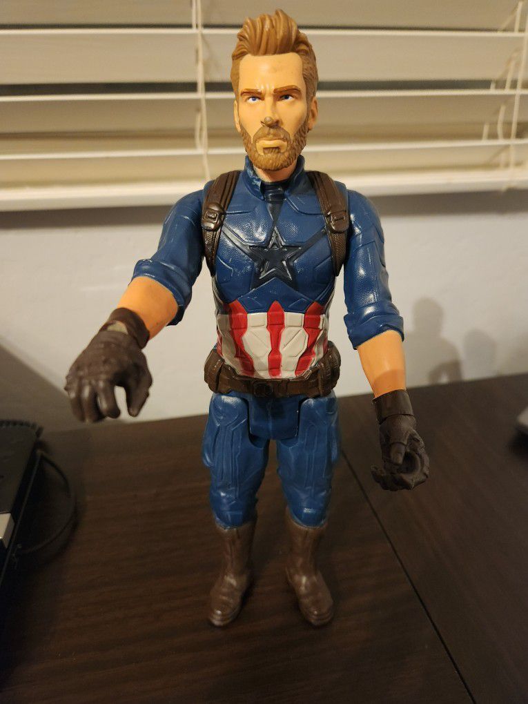 Marvel’s Captain America 12 Inch Hasbro  2017 Action Figure 