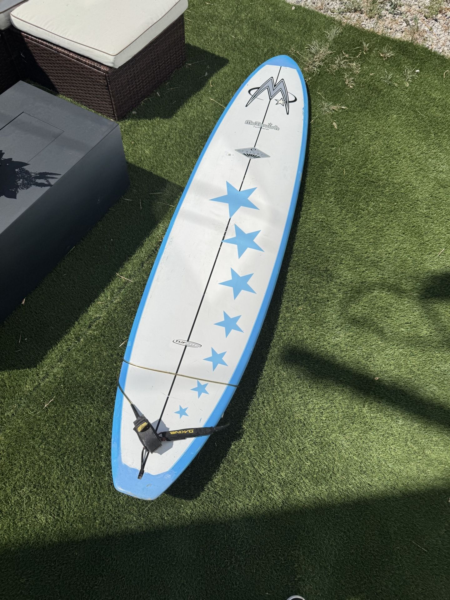 8ft Mctavish Surfboard Longboard