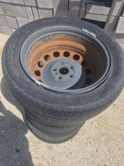 Wheel and tires free
