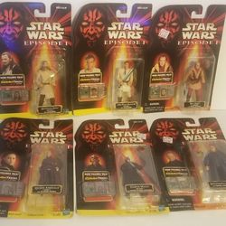 Star Wars Episode 1- "The Phantom Menace" Action Figures: 18pc. Set 1998