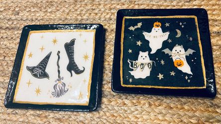 Halloween Plates (Set of 2)