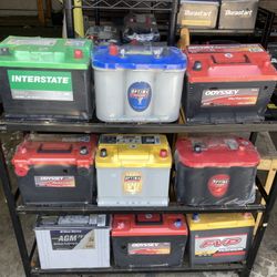 Car batteries