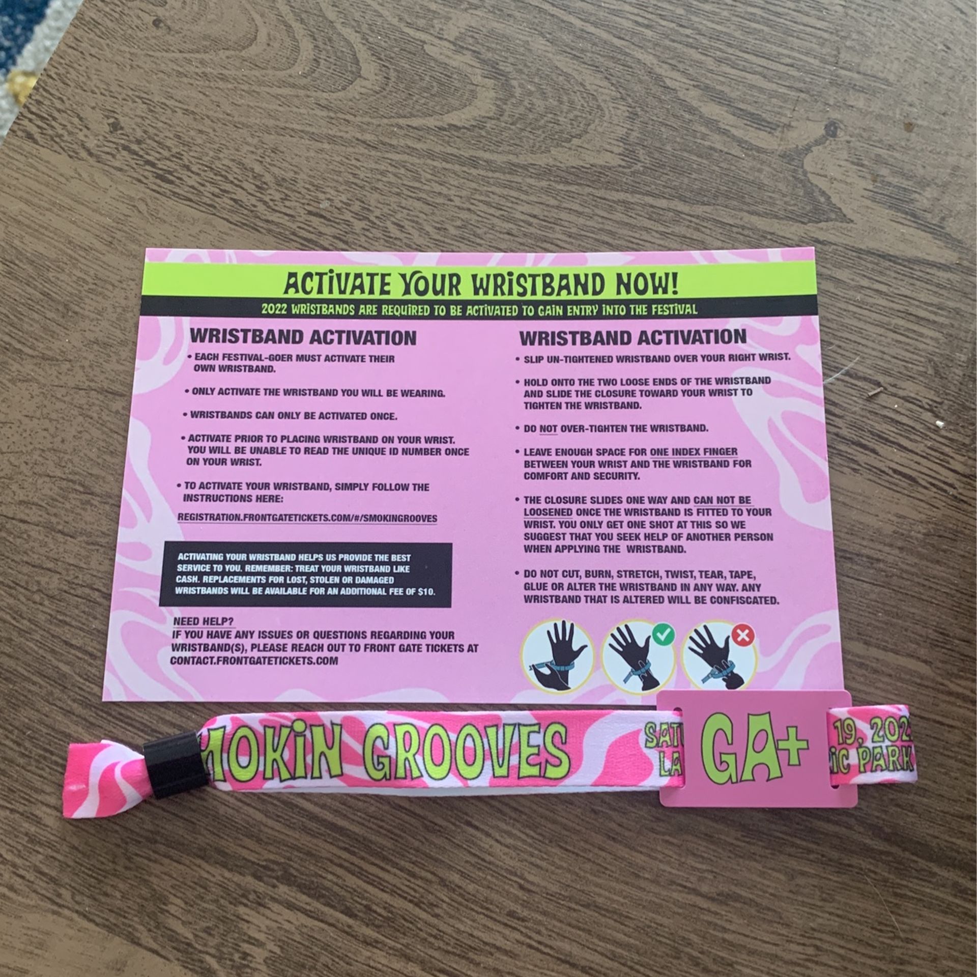 Smokin Grooves GA+ Festival Tickets