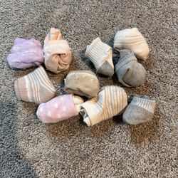 10 Pair Baby Socks 