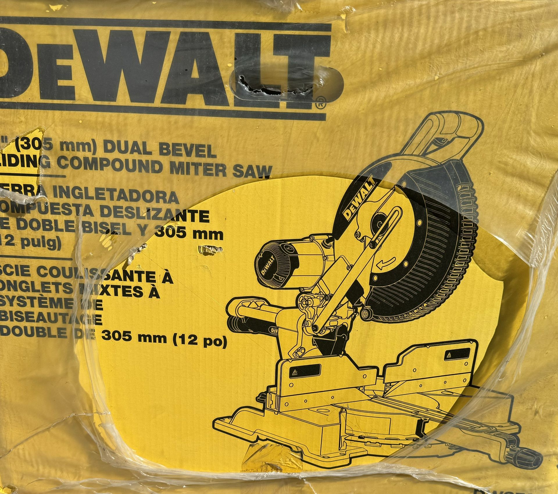 DEWALT DWS709 miter saw