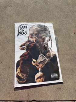 Pop smoke meet the woo 2 vintage poster