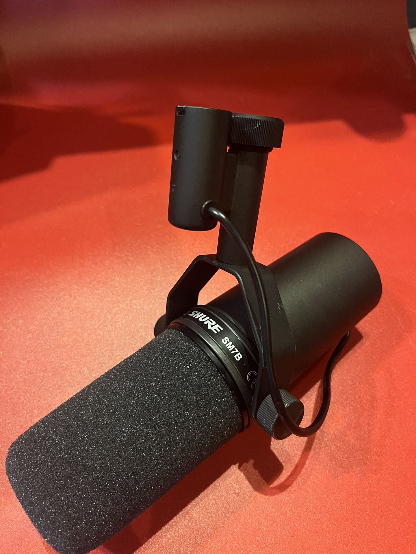 Shure SM7B dynamic vocal Studio Mic for Podcast, Broadcast & Recording. For XLR Connector.  