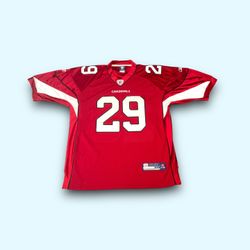 Arizona Cardinals DRC NFL on field Reebok jersey red men’s XL 