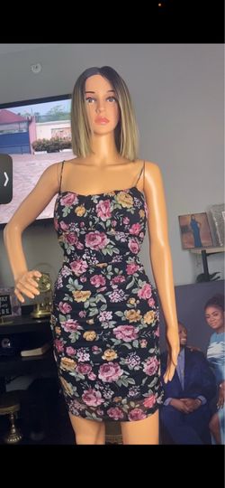 Floral midi dress
