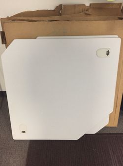 5 all steal cubicle desk tops, never used