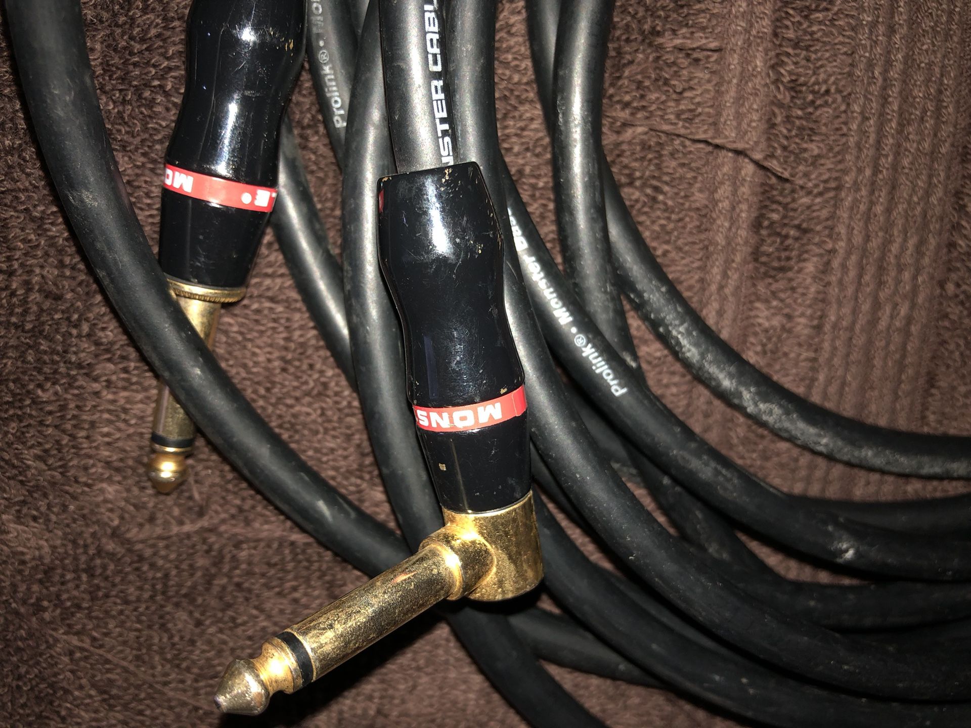 Monster Prolink 1/4 Cable & Other Ones