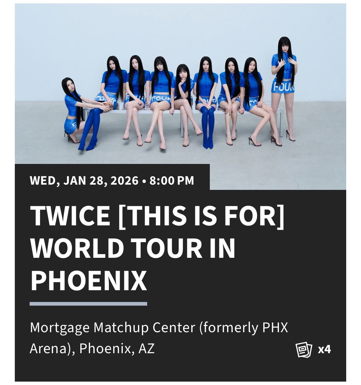 Tickets Twice “This Is For” World Tour In Phoenix