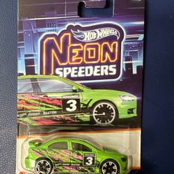 Hot Wheels Neon Speeders 2008 Lancer Evolution 