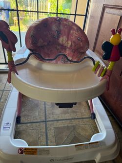 Baby Trend Baby Walker Pink Butterfly