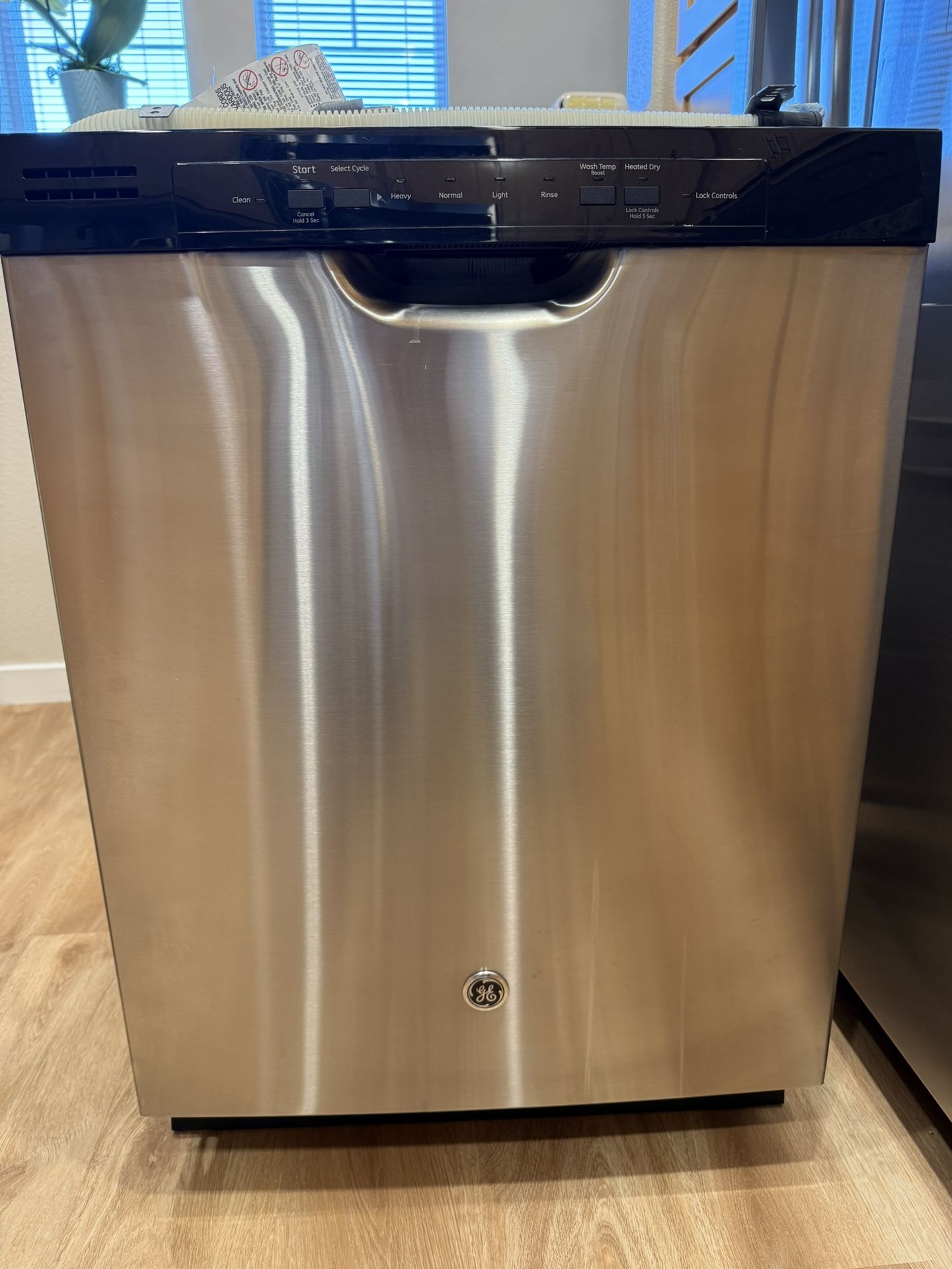 Stainless Steel Finish GE Dishwasher