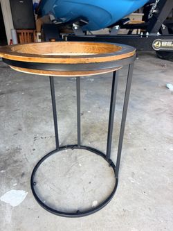 Small decorative table plant stand