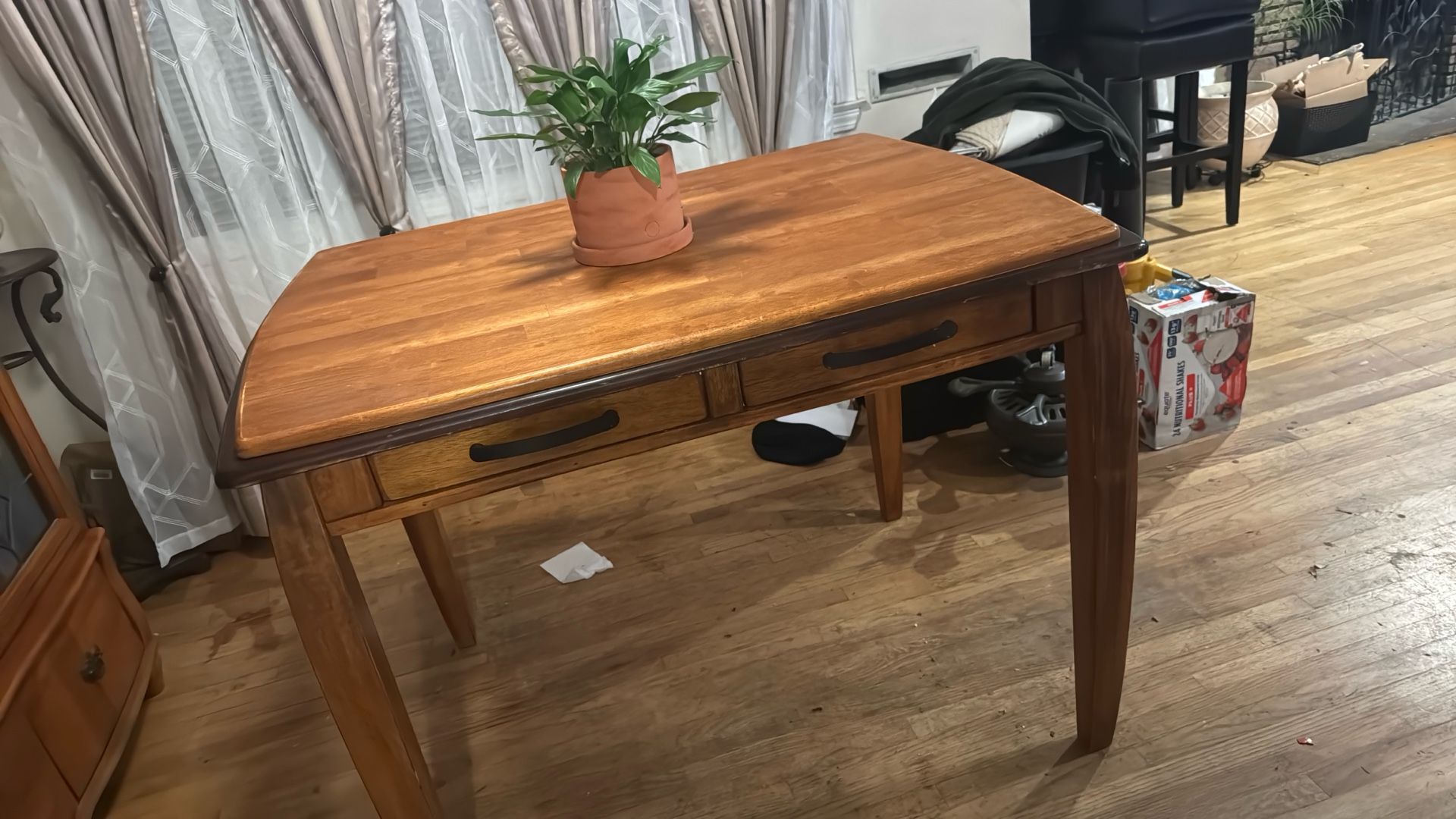 Height Table And Beautiful Hutch Rae Dunn Stuff Included