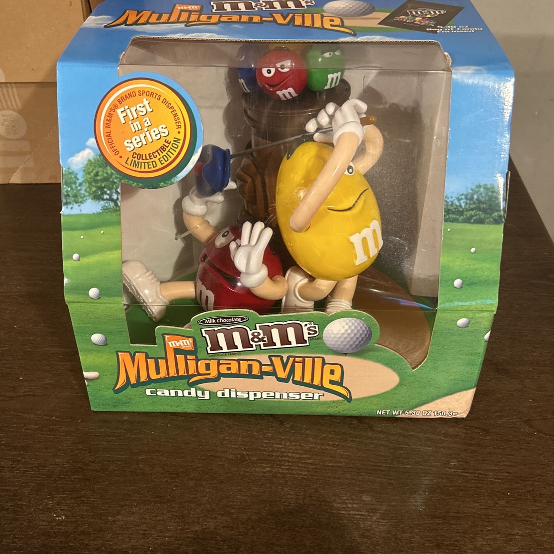 M&MS MULLIGAN-VILLE CANDY DISPENSER 1st in a series 