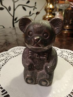 Vintage Metal Coin Bank