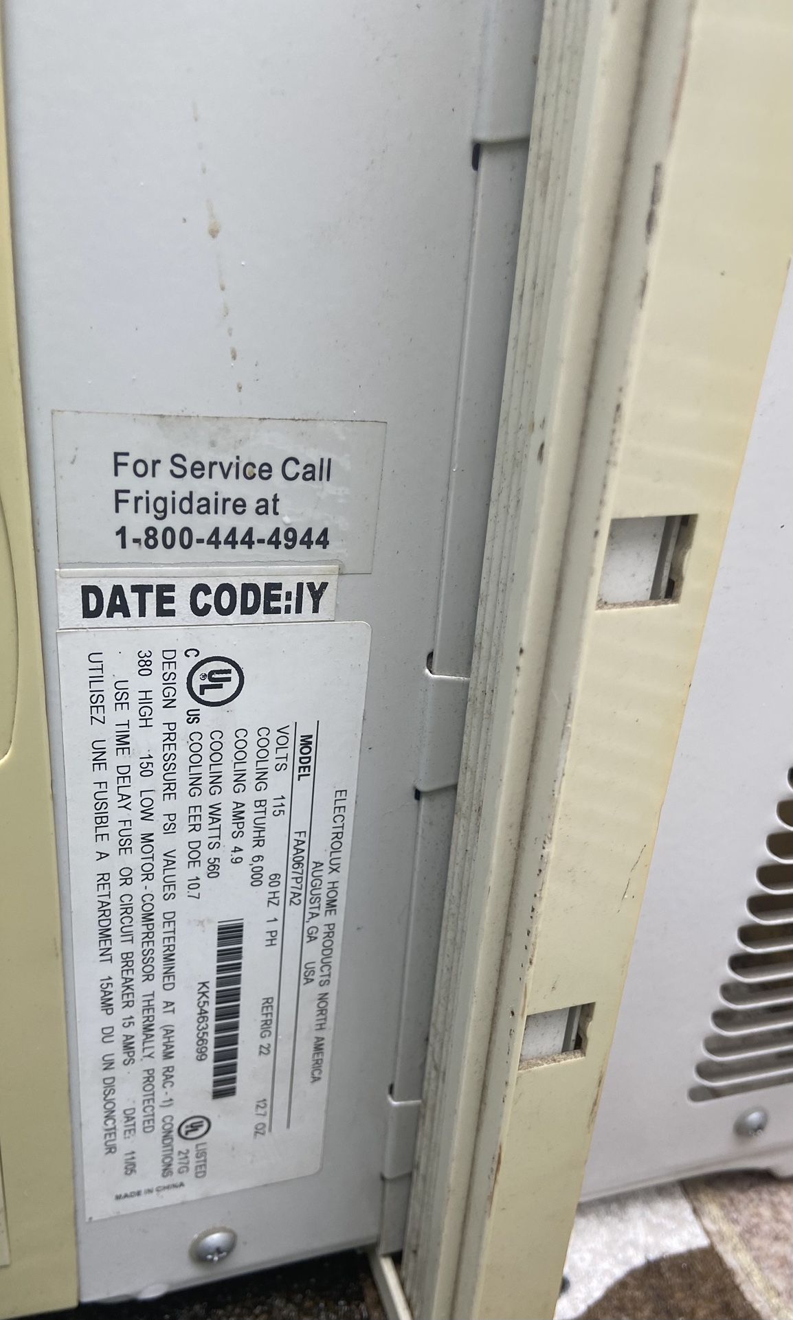Frigidaire Air Conditioner
