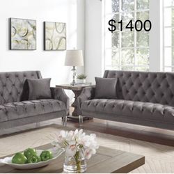 New Couch And Loveseat !  Free Delivery 🚚! Financing Available! 