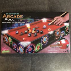 electronic Arcade Pool 