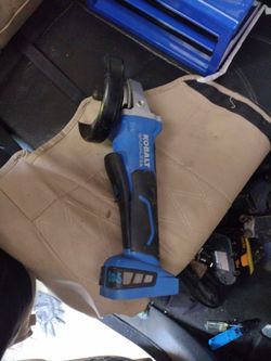 kobalt brushless angle grinder