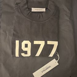 Fear of God Essentials Essentials 1977 Tee 'Iron' Size Large SS22
