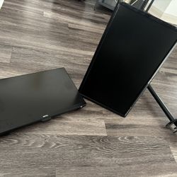 BenQ Monitors (2) w/ Mount