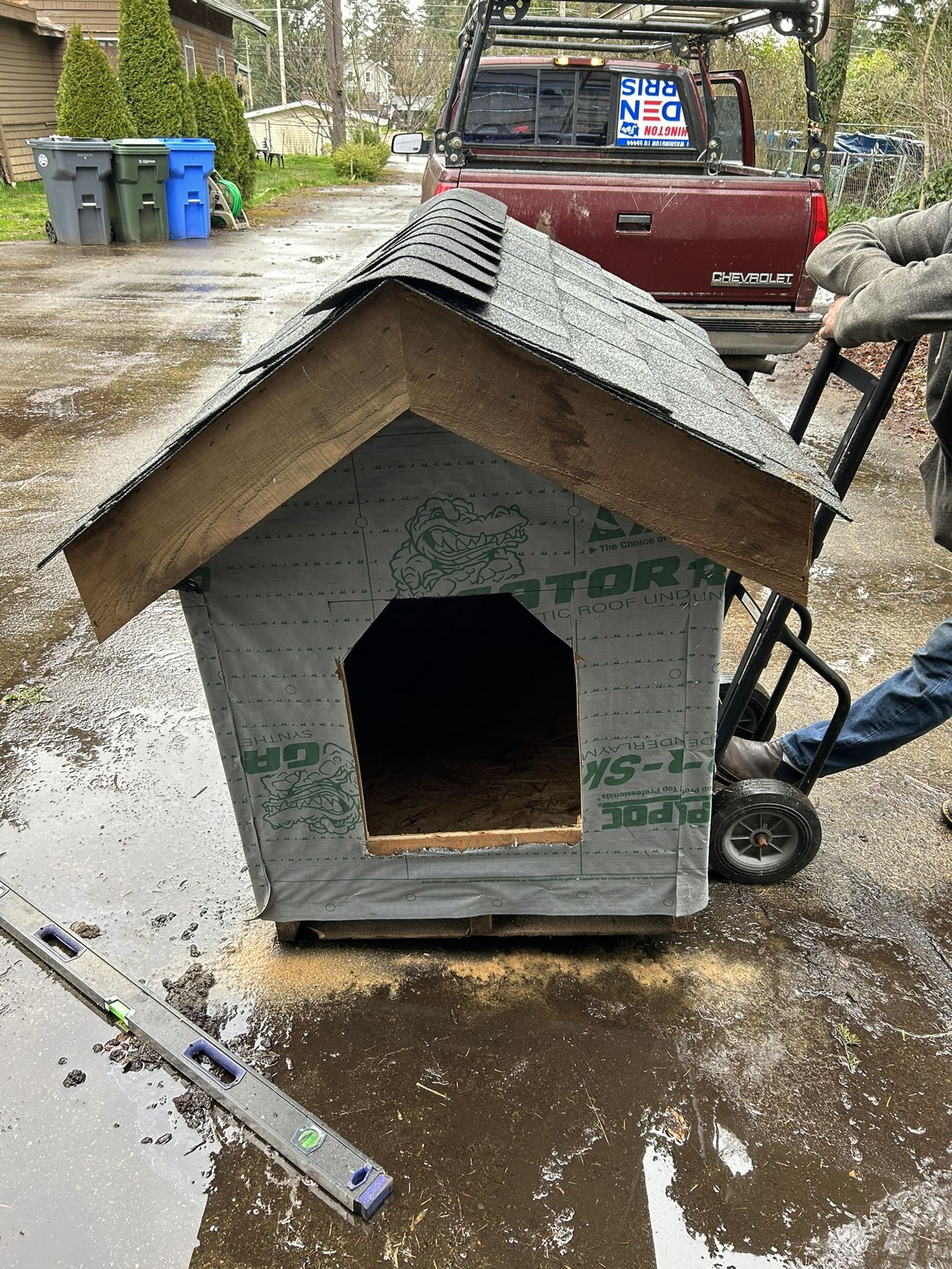 Custom Built Dog Houses !