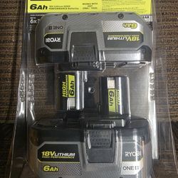 Ryobi One+ 6ah Batería