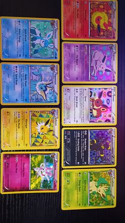 Pokemon Tcg Eveelution Complete Set