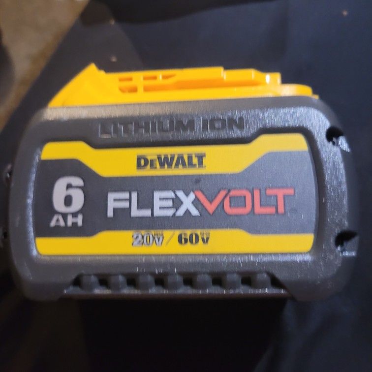 DEWALT FLEXVOLT 20V/60V MAX Battery DCB606