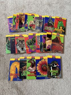 National Geographic Pocket Guide Books - Lot Of 26