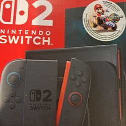 Switch 2 With Super Mario Game
