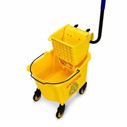 Costway 26 Qt Side Press Wringer Commercial Mop Bucket / NEW Open Box / 1 Of 2