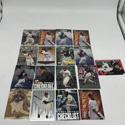 Frank Thomas Baseball Card Lot of 17 Chicago White Sox  HOF
